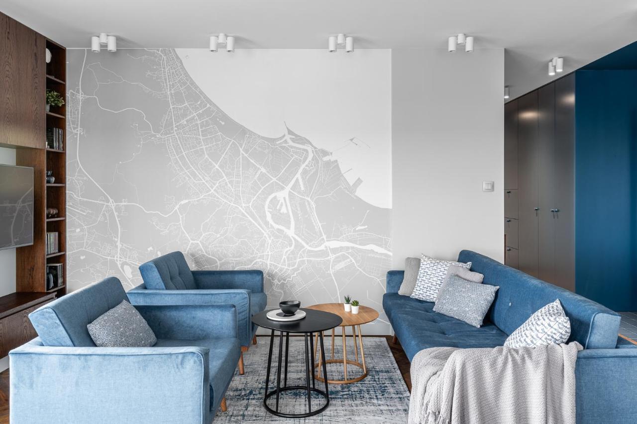 Sea View Apartment غدانسك المظهر الخارجي الصورة